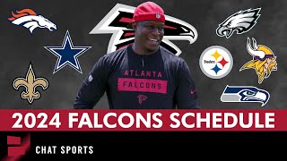 Atlanta Falcons 2024 NFL Schedule Opponents And Instant Analysis [upl. by Meryl]