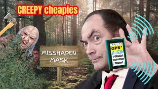 Creepy Cheapies Mask Review Misshapen by Ghoulish Productions [upl. by Notyarb171]