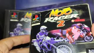 UNBOXING MOTO RACER 2 PAL ESPAÑA  SONY PLAYSTATION  PS1 [upl. by Eelnodnarb]