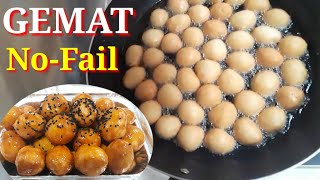 HOW TO MAKE GEMAT  SWEET BALLS ARABIC FOOD [upl. by Atiraj]