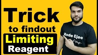 Super Trick to Find Out quotLIMITING REAGENTquot  with example  mole concept  By Arvind arora [upl. by Bores]