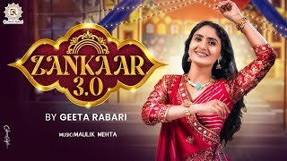 Geeta Rabari  Zankaar 30 ઝણકાર 30  Navratri Special Nonstop Garba 2024  Geeta Rabari Official [upl. by Akienahs]