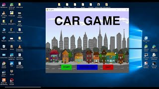 python pygame game development video 5 message display on crash [upl. by Canon686]