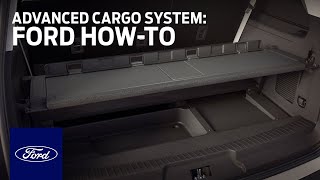 More Room with Advanced Cargo Management System  Ford HowTo  Ford [upl. by Giaimo748]