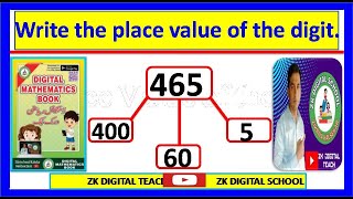 place value of the underline digit  place value tens and ones  place value hundred [upl. by Whetstone72]