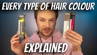 HOW DOES HAIR COLOR WORK  Difference Between Permanent And Semi Permanent Hair Color [upl. by Soutor]