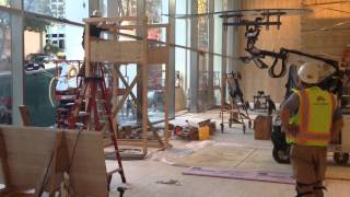 Revolving door install video  baveson [upl. by Aroda]