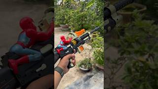 NERF TOY GUN nerf funny nerfwar nerfgun sungnerf dochoi dochoitreem [upl. by Aerbas]