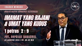 Kebaktian Minggu  Imamat yang rajani amp umat yang kudus  GBI Jatinegara 04 Agustus 2024 [upl. by Kaylyn]