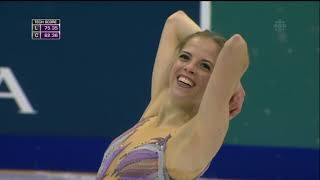 2017 18 Rostelecom Cup Kostner Carolina FS ITA CBC [upl. by Yenohtna]