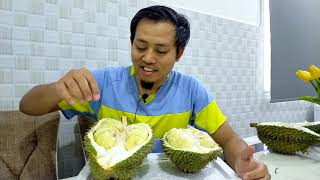 Durian Bantal Mas atau Monthong VS Durian Musang Queen [upl. by Laeahcim971]