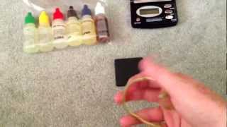 How to use a gold test kit 10k 14k 18k 22k 24k HD shown how [upl. by Kissie454]