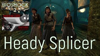 Heady Splicer  All Voice Lines Multilanguage • BioShock 2Minervas Den [upl. by Leirum385]