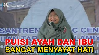 PUISI AYAH DAN IBU SEDIH MENYAYAT HATI [upl. by Aslin]