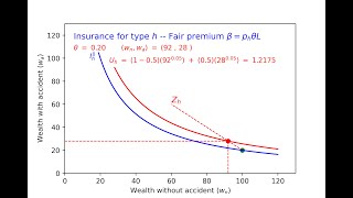 Insurance  Rothschild and Stiglitz  Part 1 [upl. by Ahsinek]