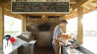 Macleans Top Chef judge Hugh Acheson at the Ravine Vineyard in Niagara [upl. by Yht]