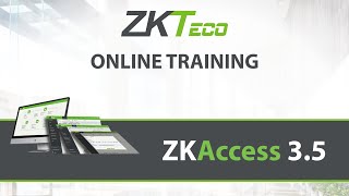 ZKAccess 35  Training [upl. by Felizio139]