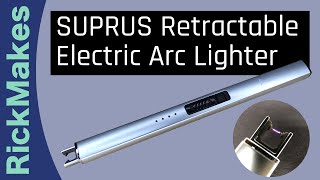 SUPRUS Retractable Electric Arc Lighter [upl. by Sherborne]