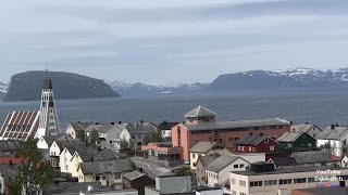 Norwegen Hammerfest Hámmárfeastta gielda 地方当局 ハンメルフェスト Хаммерфест [upl. by Bouzoun]