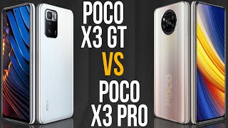 Poco X3 GT vs Poco X3 Pro Comparativo [upl. by Ailene]