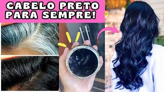 CABELO BRANCO fica PRETO pra SEMPRESEM TINTA e SEM QUÍMICA [upl. by Walker]