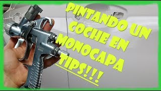 Como pintar un coche MONOCAPA [upl. by Ardnaik]