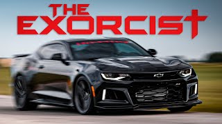 1000 HP Camaro ZL1 Reaction  THE EXORCIST by HENNESSEY [upl. by Saimon318]