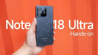 Ulefone Note 18 Ultra Handson 5G Speed amp Sleek Glass Design [upl. by Maurili]