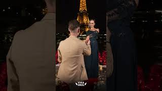 Paris Proposal 2024 parisproposal marriageproposal [upl. by Assyl]