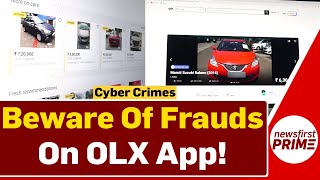 Beware of frauds on OLX app NewsFirst Prime [upl. by Darleen591]