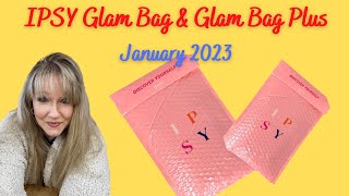 IPSY Glam Bag amp Glam Bag Plus for January [upl. by Gillette]