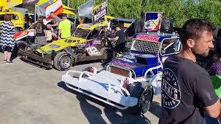 Huntly Speedway 20232024 Opening Meeting Pitwalk [upl. by Laurentia201]