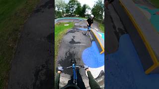 Rate this colorful pump track 😍 mtb pumptrack dirtjumper mtblife anatolybrv quot [upl. by Ajuna]