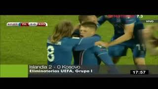 Islandia clasifica al Mundial Rusia 2018 por primera vez [upl. by Skye64]