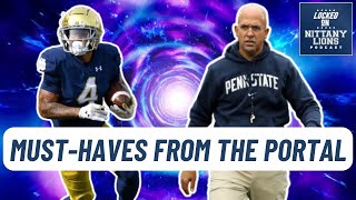 Penn State football must target THESE players in the transfer portal [upl. by Ahtanoj]