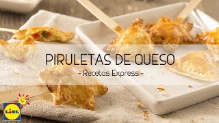 Piruletas de Queso 🍭🧀  Recetas de Aperitivos  Lidl España [upl. by Laeria]