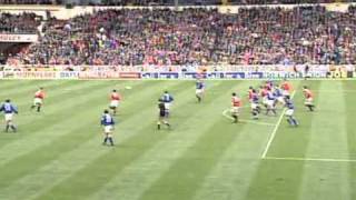 mark hughes goal vs oldham 1994 [upl. by Dekeles]