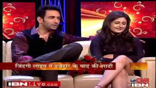 Nandish and Rashami interview at Zindagi Live p1 [upl. by Ellehcer]