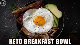 Keto Breakfast Bowl  Awesome Keto Breakfast [upl. by Ettenav]