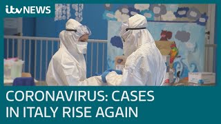 Coronavirus deaths in Italy rise to nearly 200  ITV News [upl. by Nnylyak]