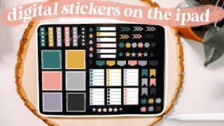 How to Make Digital Stickers on the iPad  Procreate Tutorial [upl. by Auburta]