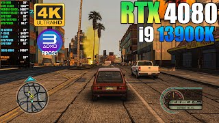 Midnight Club Los Angeles  RPCS3 4K  RTX 4080 16GB  i9 13900K 58GHz  PC Performance Test 2024 [upl. by Solange]