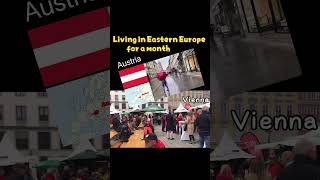 Living in Eastern Europe for a month eastern austria vienna autotrip family trip nuskin [upl. by Revell]