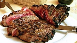 Bistecca Fiorentina Chianina TBone Steak Antica Macelleria Falorni Toskana [upl. by Amles]