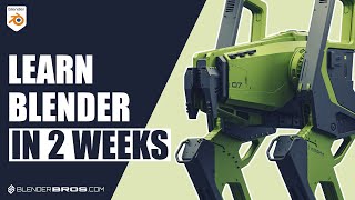 Learn Blender in 2 Weeks  The Easy Way [upl. by Findley]