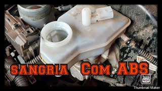 Como é feito a sangria do freio com ABS linha G6 gol  saveiro voyage  troca do aditivo [upl. by Hasty]