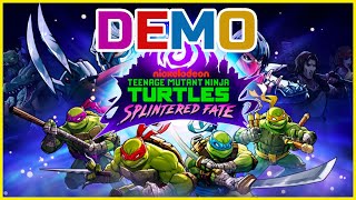 FIRST LOOK AT TMNT SPLINTED FATE  DEMO PC [upl. by Eigger]