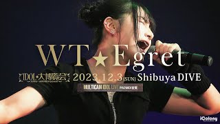 WT☆Egret  20231203 ＠ Shibuya DIVE [upl. by Nwhas]