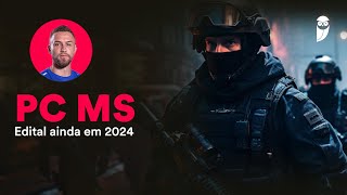 Concurso PC MS Edital ainda em 2024 [upl. by Kenton235]