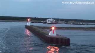 Ferry ride from Wood Islands to Caribou  Canada HD Travel Channel [upl. by Aloysius]